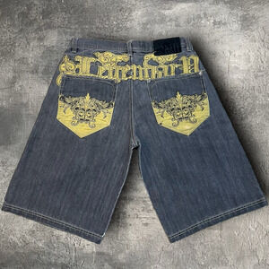 Delf Jeans Y2K Grunge Baggy Shorts